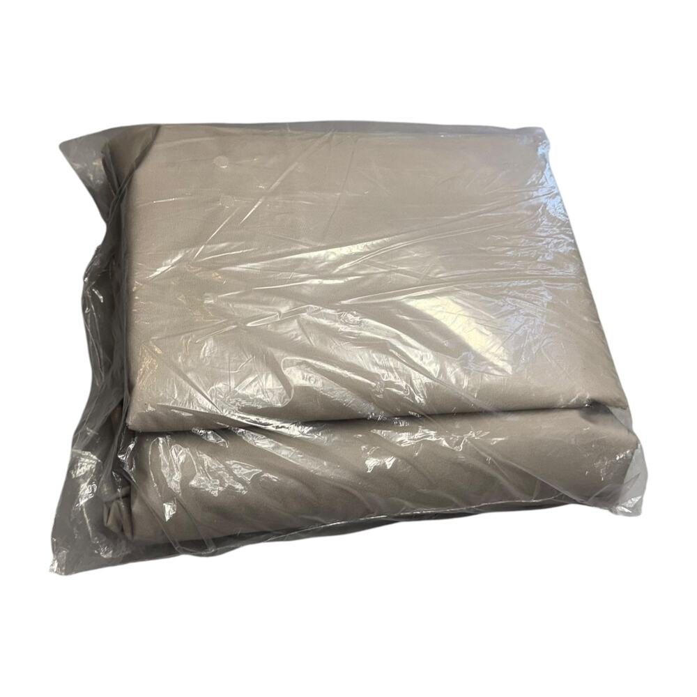 Universal Hot Tub Cover Cap 7x7 Square Tan Waterproof Spa Protector 12in Skirt - Picture 4 of 6